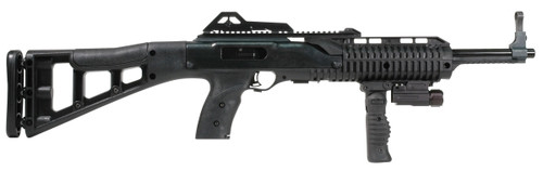 HiPoint 995FGFLTS 995TS Carbine 9mm Luger 16.50 101 Black All Weather Molded Stock WForward Folding Grip and WeaponMounted Flashlight UPC: 752334099921