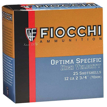 FIOCCHI HIGH VEL 12G 23/4(33/4-11/4 UPC: 762344700250