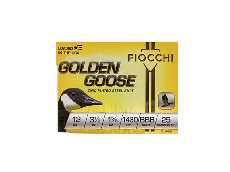 Fiocchi 1235GG3B 12Gauge 3.50" 1 5/8oz 25 Per Box/10 Case