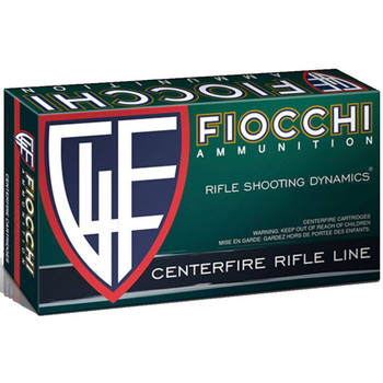 Fiocchi Shooting Dynamics Hyper Velocity Centerfire Ammunition, 6.5 Creedmoor, Pointed Soft Point, 129 Grain - 20 Cartridge Box ( 20 / 1 )