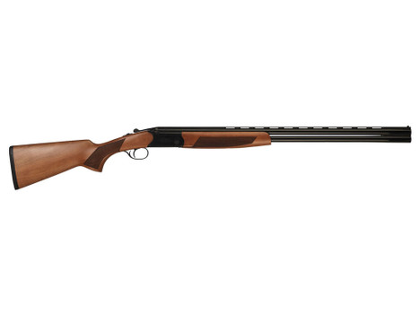 CZ-USA 06483 Quail 20 Gauge 3" 2rd 28" Barrel, Gloss Black Chrome Metal Finish, Turkish Walnut Fixed Pistol Grip Stock Includes 5 Chokes