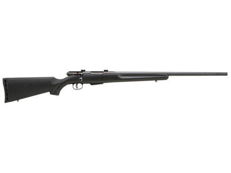 Savage Arms 19155 25 Walking Varminter Full Size 223 Rem 4+1 22" Matte Black Heavy Barrel, Matte Black Carbon Steel Receiver Drilled & Tapped, Matte Black Fixed Varmint Synthetic Stock, Right Hand