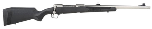 Savage Arms 57044 110 Brush Hunter 375 Ruger 31 20 Matte Stainless Synthetic Stock Iron Sights UPC: 011356570444