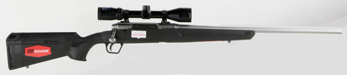 Savage Arms 57103 Axis II XP 243 Win 41 22 Matte Stainless BarrelRec Synthetic Stock Includes Bushnell Banner 39x40mm Scope UPC: 011356571038