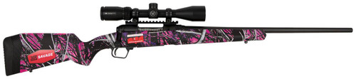 Savage Arms 57339 110 Apex Hunter XP 308 Win 41 20 Matte Black Metal Muddy Girl Synthetic Stock Vortex Crossfire II 39x40mm Scope UPC: 011356573391