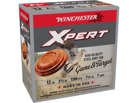 Winchester Ammo WE12GTH7 Super X Xpert High Velocity 12Gauge 2.75" 1 1/8oz 7Shot 25 Per Box/10 Case