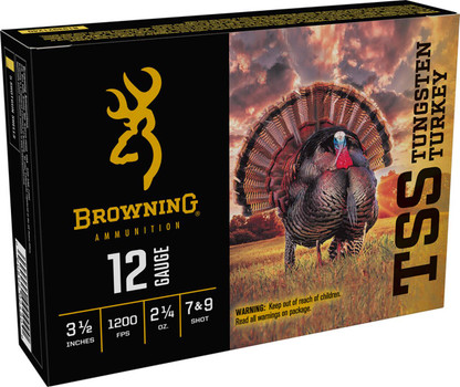 Browning Tungsten Turkey 12ga 3-1/2'' #7&9 TSS 2-1/4oz 5bx UPC: 020892024809