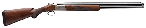 Browning 018142305 Citori White Lightning 12 Gauge with 26 Polished Blued Barrel 3 Chamber 2rd Capacity Silver Nitride Metal Finish  Gloss Oil Black Walnut Stock Right Hand Full Size UPC: 023614735113
