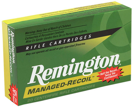 Remington Managed Recoil Hyper Velocity Centerfire Ammunition, 30-30 Winchester, Soft Point Core Lokt, 125 Grain - 20 Cartridge Box ( 20 / 1 )
