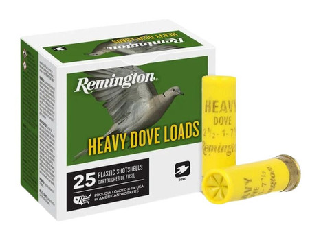 Remington Ammunition 28777 Heavy Dove Loads 20Gauge 2.75" 1oz 7.5Shot 25 Per Box/10 Case