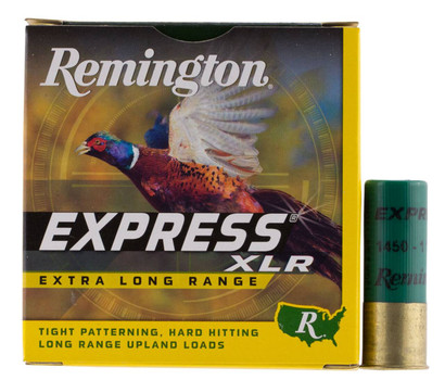 Remington Xpress XLR 12 Gauge Shotshell Ammunition, 2 3/4 Inch, 1450 FPS, 1 1/8 Ounce, #5 Shot - 25 Cartridge Box ( 25 / 1 ) Remington Xpress XLR 12 Gauge Shotshell Ammunition, 2 3/4 Inch, 1450 FPS, 1 1/8 Ounce, #5 Shot - 25 Cartridge Box ( 25 / 1 )