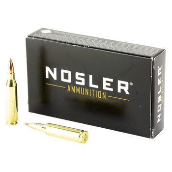Nosler Expansion Tip Hyper Velocity Centerfire Ammunition, 243 Winchester, E-Tip Lead-Free, 90 Grain - 20 Cartridge Box ( 20 / 1 )