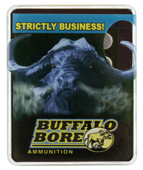 Buffalo Bore Ammunition 31A20 Standard Pressure Strictly Business 45 Auto Rim 255 gr Hard Cast Flat Nose 20 Per Box 12 UPC: 651815031019
