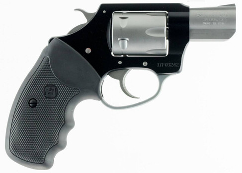 Charter Arms 52370 Pathfinder Lite Small 22 WMR 6 Shot 2 Matte Stainless Steel Barrel  Cylinder Black Aluminum Frame wBlack Finger Grooved Rubber Grip Exposed Hammer UPC: 678958523706