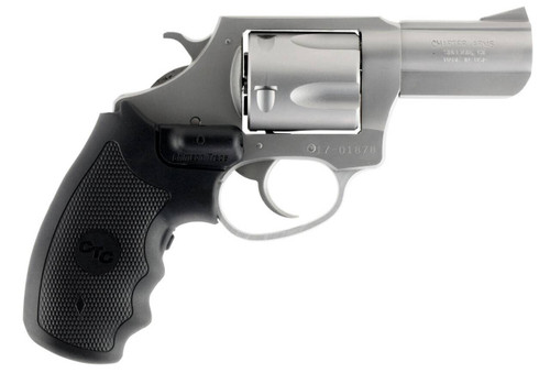 Charter Arms 74424 Bulldog  Large 44 Special 5 Shot 2.50 Matte Stainless Steel Barrel Cylinder  Frame w Black Crimson Trace Laser Grip UPC: 678958744248