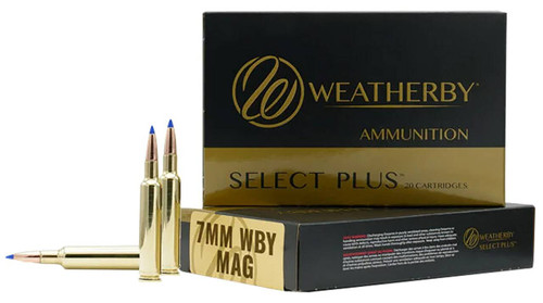 Weatherby B7MM140TTSX Select Plus  7mm Wthby Mag 140 gr Barnes Tipped TSX Lead Free 20 Per Box 10 Case UPC: 747115425396