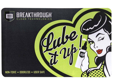 Breakthrough Clean BTRGMP Pistol Cleaning Mat Neoprene/Polyester 17" Long Breakthrough Cleaning Products Illustration