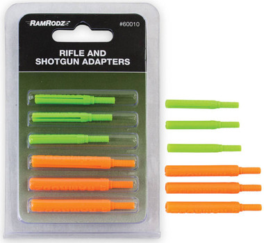 RamRodz 60010 Rifle  Shotgun Adapters MultiCaliber Universal 6 Pack UPC: 852892005249