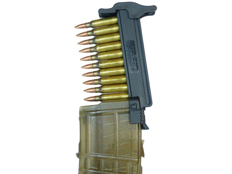 Maglula LU54B StripLULA Loader Black Polymer 10rd 223 Rem/ 5.56x45mm NATO Compatible w/ Steyr Arms AUG