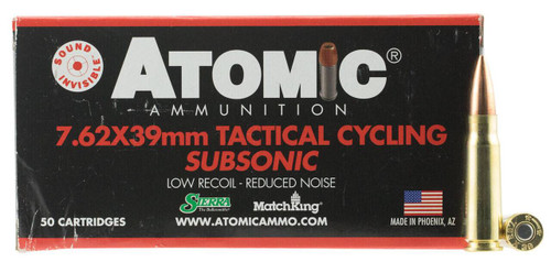 ATOMIC 00474 7.62X39 220 CYCLING TAC SUB 5010 UPC: 858767004744