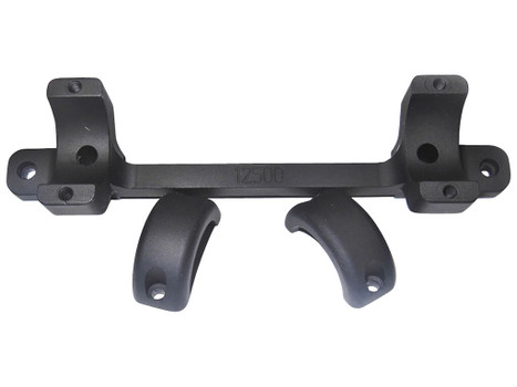 DNZ 12500 Game Reaper Scope Mount/Ring Combo Matte Black 1" Tube, Fits Browning A-Bolt/A-Bolt II Long Action Rifle, High Rings