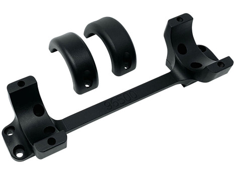 DNZ 96500 Game Reaper Scope Mount/Ring Combo Matte Black 30mm Tube, Fits Browning X-Bolt Long Action Rifle, Medium Rings