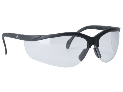 Walker's GWPCLSG Sport Glasses Adult Clear Lens Polycarbonate Black Frame