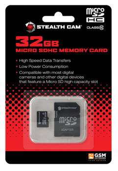 Stealth Cam STC32MICSD Micro SD Memory Card STC 32GB UPC: 888151013847