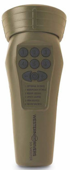 Western Rivers WRCGC6S Mantis Six Shooter Electronic Call Multiple Sounds Attracts Predators Brown Plastic UPC: 888151014837