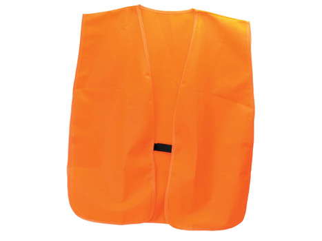 HME VESTOR Safety Vest OSFA Blaze Orange Polyester