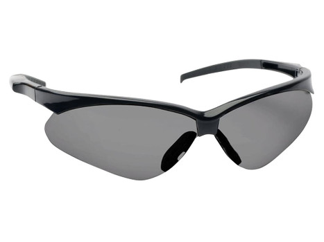 Walker's GWPSGLSMK Sport Glasses Crosshair Adult Smoke Gray Lens Polycarbonate Black Frame