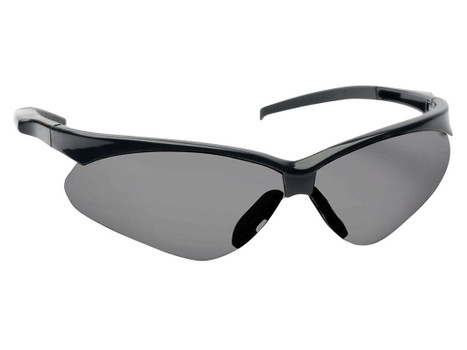 Walker's GWPSGLSMK Sport Glasses Crosshair Adult Smoke Gray Lens Polycarbonate Black Frame