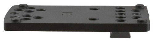 TruGlo TGTG8950G1 Pistol Red Dot Sight Mount  Black Nitride Fortress UPC: 788130026069