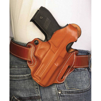 DeSantis Gunhide 001TAB2Z0 Thumb Break Scabbard OWB Tan Leather Belt Slide Fits Glock 17 Fits Glock 22 Fits Glock 31 Fits Glock 47 Right Hand UPC: 792695234319