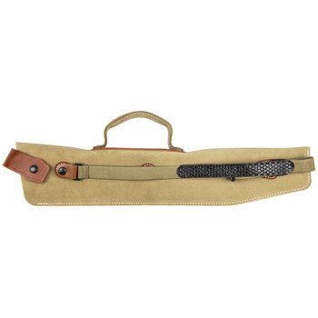 DeSantis Gunhide A88NJG2Z0 Kurz Shotgun Scabbard made of Leather with Natural Finish Removable Ammo Carrier Saddle Leather Trim  NonSlip Shoulder Strap 14 L for 12  20 Gauge Mossberg Shockwave UPC: 792695351863