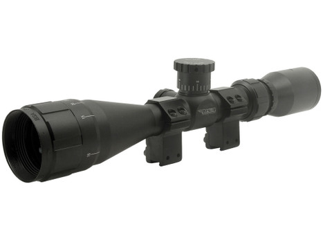 BSA 22412X40AO Sweet 22 Black Matte 4-12x 40mm AO 1" Tube 30/30 Duplex Reticle