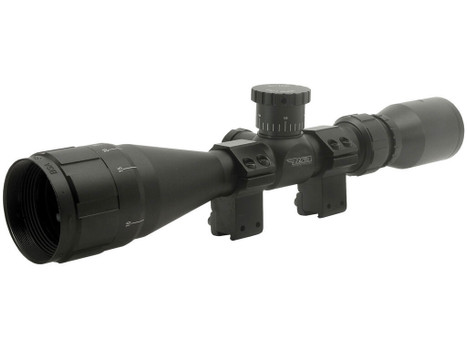 BSA 22412X40AO Sweet 22 Black Matte 4-12x 40mm AO 1" Tube 30/30 Duplex Reticle