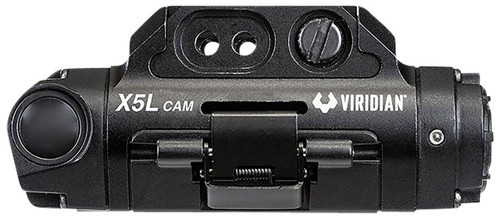 Viridian 9900019 X5L Gen 3 Tactical Light Laser  HD Camera 500 Lumens LED with Green Laser  1080p Camera with Microphone InstantOn Technology Black AluminumPolymer Housing UPC: 804879611479