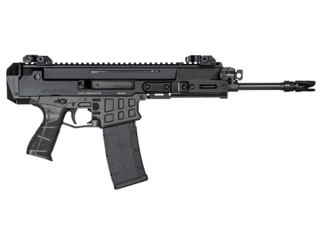 CZ-USA 91451 Bren 2 MS 5.56x45mm NATO 30+1 11.14" Black Cold Hammer Forged Barrel & Frame, Black Polymer Grips