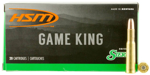 HSM Game King Hyper Velocity Centerfire Ammunition, 303 Savage, Pro Hunter, 150 Grain - 20 Cartridge Box ( 20 / 1 )