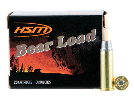 HSM 414N20 Bear Load 41 Rem Mag 230 gr Semi Wadcutter 20 Per Box/ 20 Case