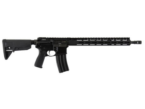 BCM 750750 RECCE-16 MCMR 223 Rem,5.56x45mm NATO 16" 30+1 Black Hard Coat Anodized, Manganese Phosphate, 6 Position Stock, Bravo Mod 3 Grip