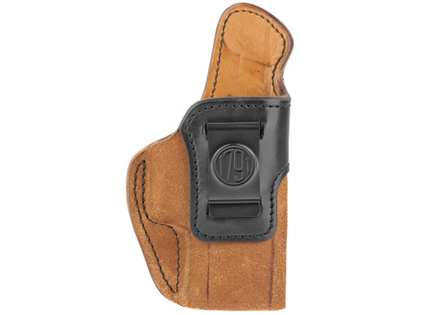 1791 Gunleather RCH5BLBR RCH IWB Size 05 Black/Brown Leather Belt Clip Fits Springfield XD-M/HK VP9SK Right Hand