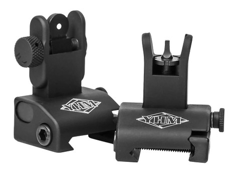 Yankee Hill 5040 Q.D.S. Sight Set Black Hardcoat Anodized AR Platform