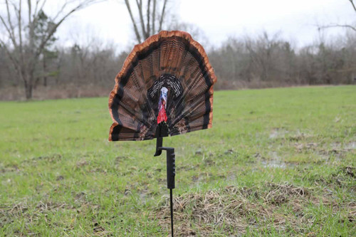 Mojo Outdoors HW2497 Fatal Fan  Turkey Species Multi Color Synthetic UPC: 816740004198