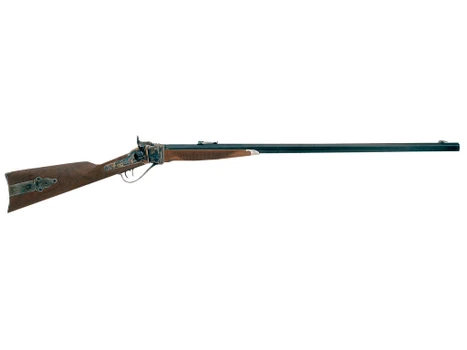 Taylors & Company 220012 1874 Down Under 45-70 Gov Caliber with 1rd Capacity, 32" Blued Barrel, Color Case Hardened Metal Finish & Oiled Walnut Stock Right Hand (Full Size)