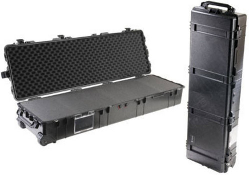 Pelican 0177000000110 Protector Long Case Black Polypropylene RifleShotgun Wheels 54.58 x 15.58 x 8.63 UPC: 019428160609