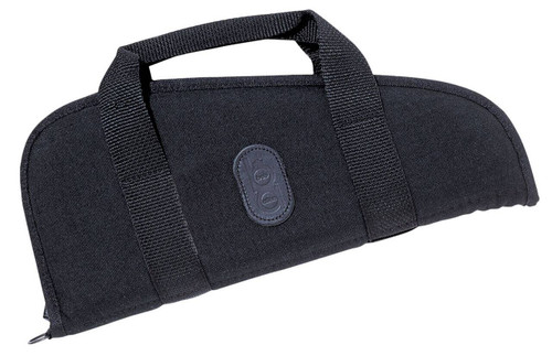 Bob Allen 7782 Bison Pistol Rug made of Canvas with Black Finish Twill Lining Foam Padding  Wraparound Handles 13 L UPC: 019691077826