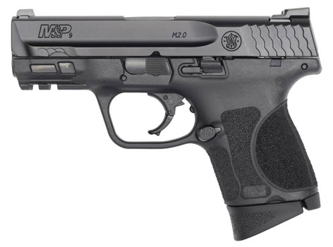 Smith  Wesson 12481 MP M2.0 SubCompact Frame 9mm Luger 121 3.60 Black Armornite Stainless Steel Barrel  Serrated Slide Matte Black Polymer Frame wPicatinny Rail UPC: 022188878516