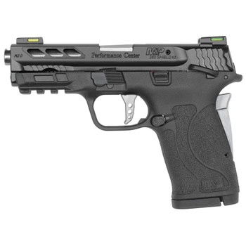 Smith  Wesson 12718 Performance Center MP Shield EZ M2.0 380 ACP 3.80 81 Matte Black Black Armornite Stainless Steel Slide Black Polymer Grip Silver Colored Accents UPC: 022188879315